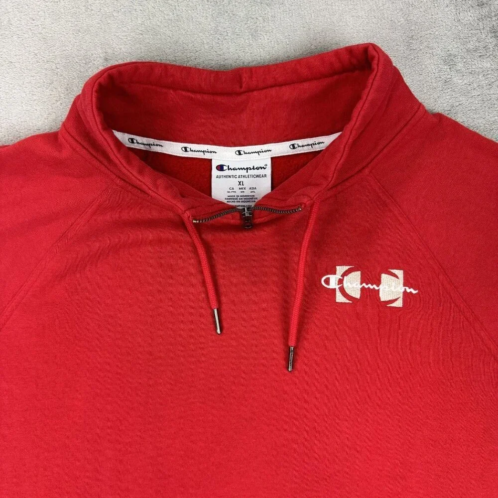 Starter & Champion Bundle Womens XL Sweatshirts Red